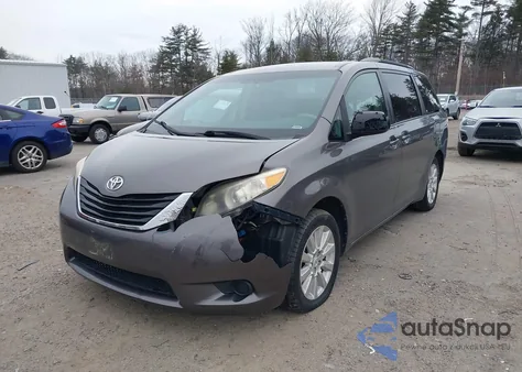 2011 Toyota Sienna Le из США, поврежденный, VIN 5TDJK3DC1BS007737